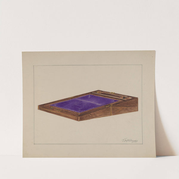 Folding Desk by Thomas Holloway