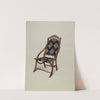 Folding Oak Chair by Florence Truelson