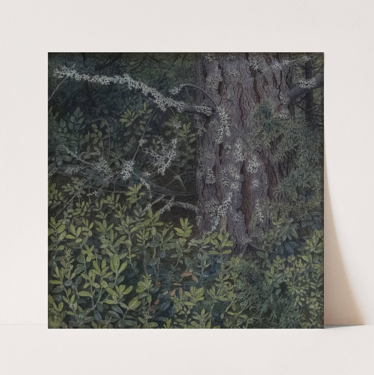 Foliage (1899) by Gustaf Fjæstad