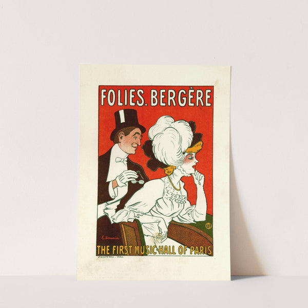 Folies-Bergère by E. Saunier