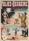 Folies-Bergere Baughman & Aldine Tireurs Américains Tous Les Soirs (1882-1888)