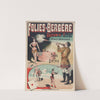 Folies-Bergere Baughman & Aldine Tireurs Américains Tous Les Soirs (1882-1888) by Imp. Charles Lévy