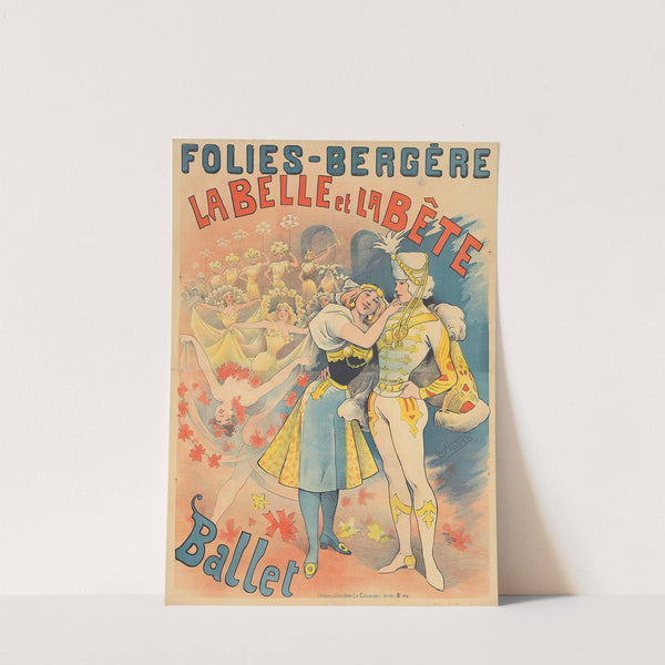 Folies-Bergère, La Belle et La Bête (ca. 1899) by Alfred Choubrac
