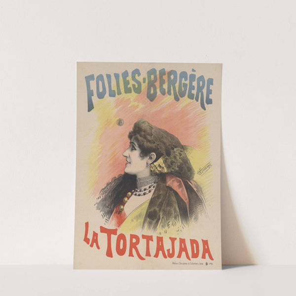 Folies-Bergère. La Tortajada (1890) by Alfred Choubrac