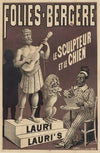Folies-Bergère. Le sculpteur et le chien (1888)