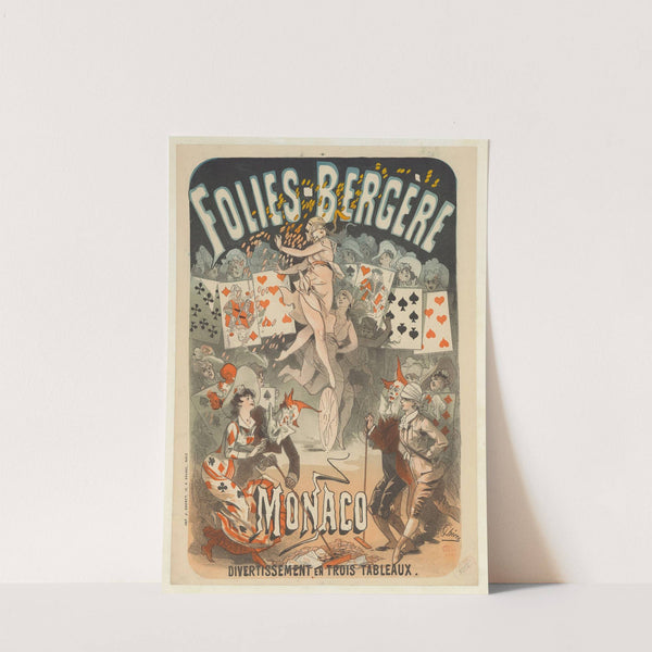 Folies-Bergère. Monaco, divertisement en trois tableaux (1880) by Jules Chéret