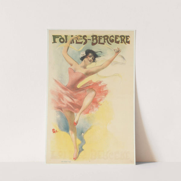 Folies-Bergère. Tous les soirs la Loïe Fuller (1897) by Pal (Jean de Paleologue)