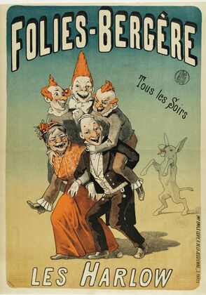Folies-Bergere Tous Les Soirs Les Harlow (1873-1883)
