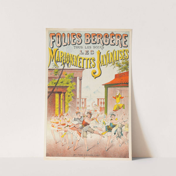 Folies-Bergere Tous Les Soirs Les Marionnettes Javanaises by Anonymous