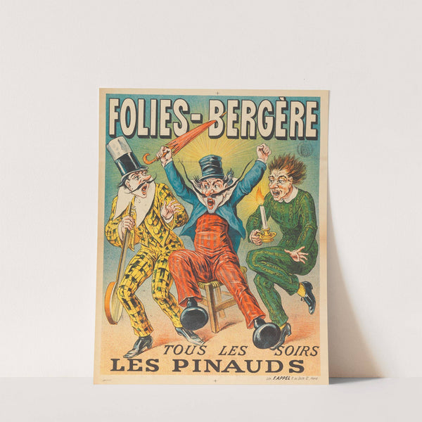 Folies-Bergere Tous Les Soirs Les Pinauds by Imp. Emile Lévy