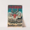 Folies-Bergere Tous Les Soirs Rudesindo Roche & Ses 15 Loups (1882-1888) by Imp. Charles Lévy