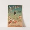 Folies-Bergere Tous Les Soirs Sur La Plage (1883) by Imp. Emile Lévy