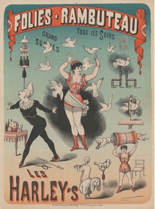 Folies-Rambuteau… Les Harley’s (1882)