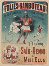 Folies-Rambuteau… L’Indien Saïd-Benni et Miss Ella (1882)