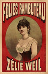 Folies Rambuteau Zelie Weil (1880-1900)