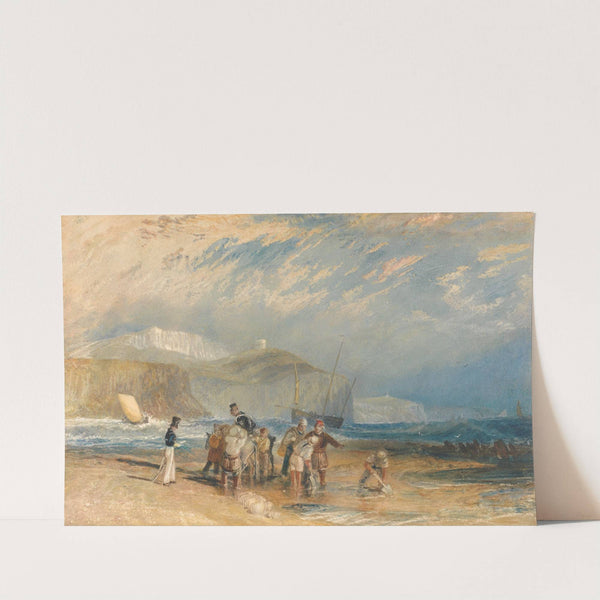 Folkestone Harbour and Coast to Dover by Joseph Mallord William Turner