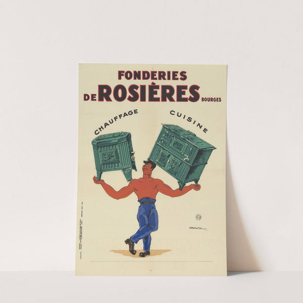 Fonderies de Rosières, Bourges. Chauffage, cuisine (1931) by Dransy