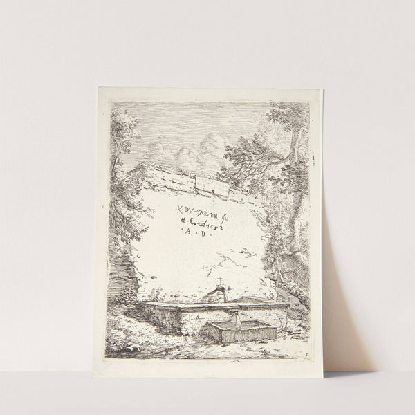 Fontæne Titelblad by Karel Dujardin