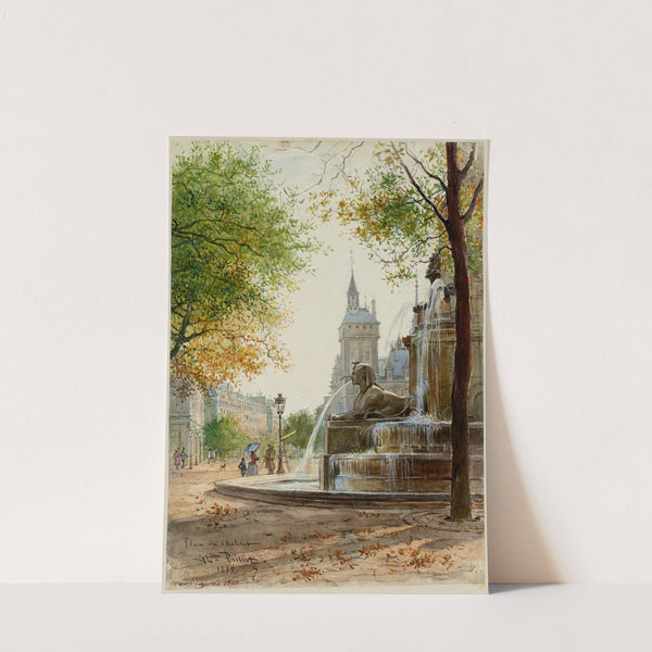 Fontaine du Châtelet (1885) by Alexandre Prévost