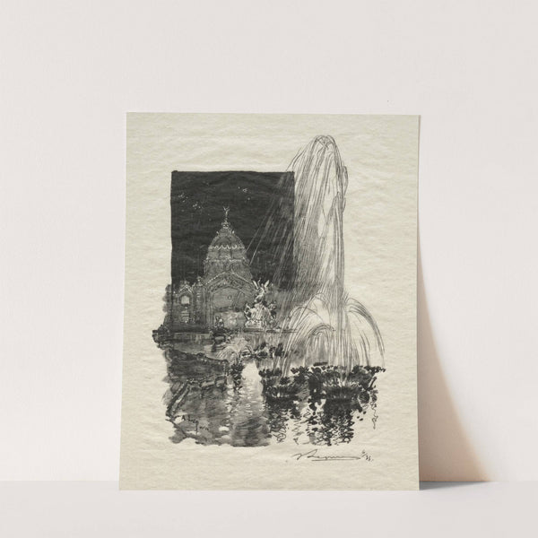 Fontaines Lumineuses (1889) by Auguste Louis Lepère