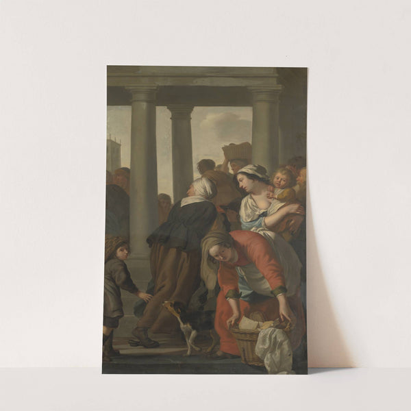 Food distribution by Jan Gerritsz. Van Bronckhorst
