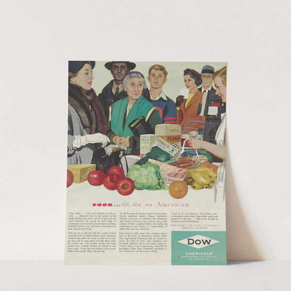 Food…fit for an American (1952) by Dow Chemical Company