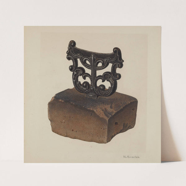 Foot Scraper (c. 1940) by Nicholas Amantea