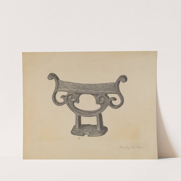 Foot Scraper by Stanley Chin