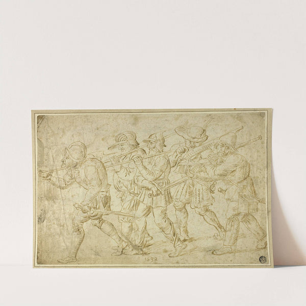 Foot Soldiers (1632) by Adriaen Brouwer