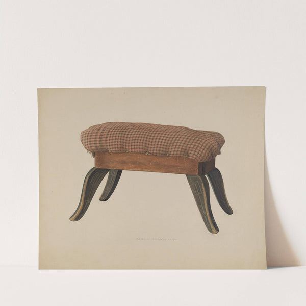 Foot Stool by Alexander Anderson