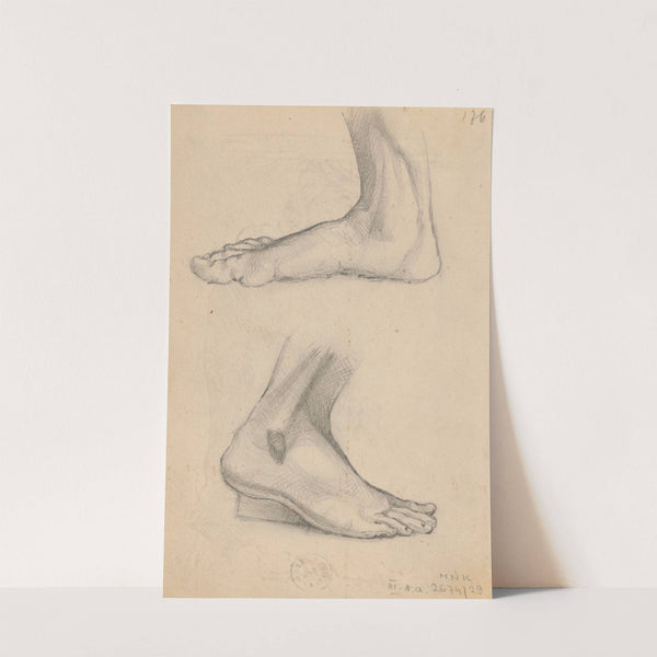 Foot studies by Stanisław Wyspiański
