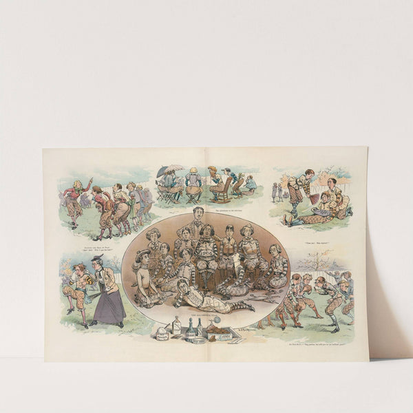 Football in 1906 by John Samuel Pughe