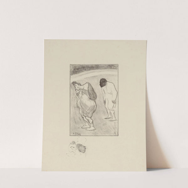 Footit et Chocolat (1893-1895) by Henri-Gabriel Ibels