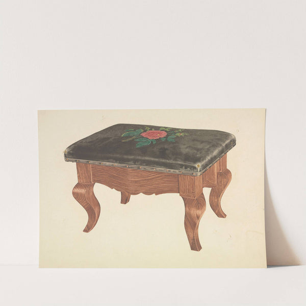 Footstool by Frank Eiseman