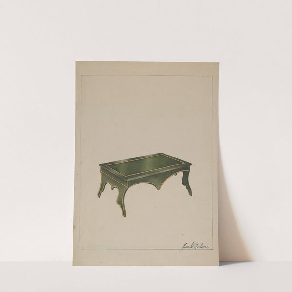 Footstool by Frank Nelson