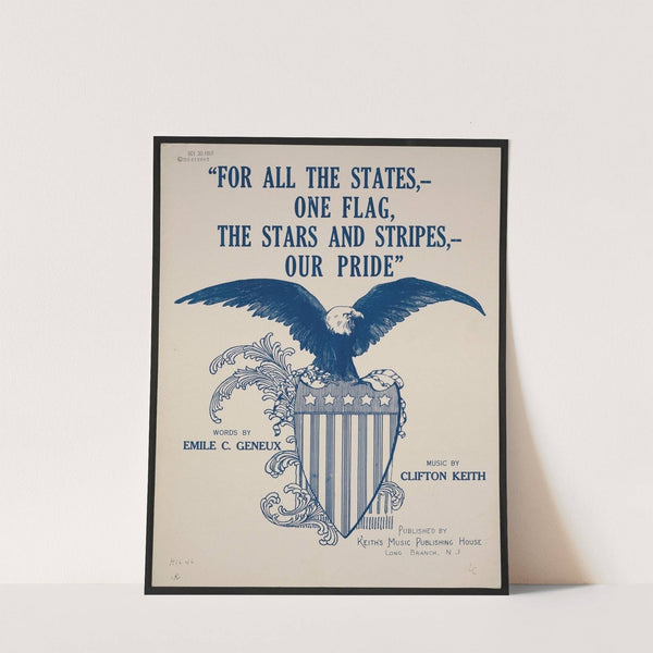 For all the states-one flag, the Stars and Stripes-our pride by Anonymous