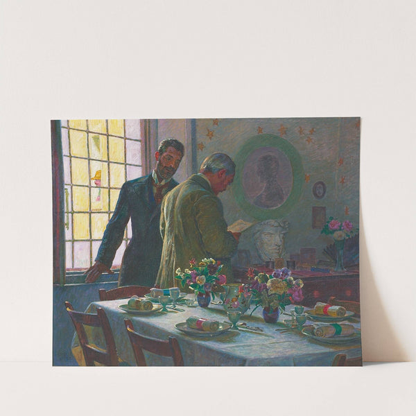 Før frokosten i Civita d’Antino (1911) by Kristian Zahrtmann