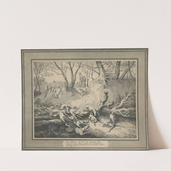 For happy he who tops the wheeling chace by Samuel Howitt