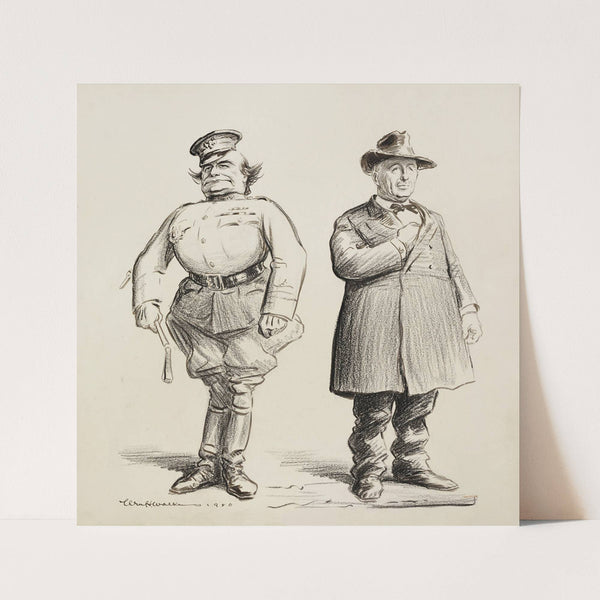 For President. General Leonard Bryan. Vice President. Wlliam Jennings Wood (1920) by William Henry Walker