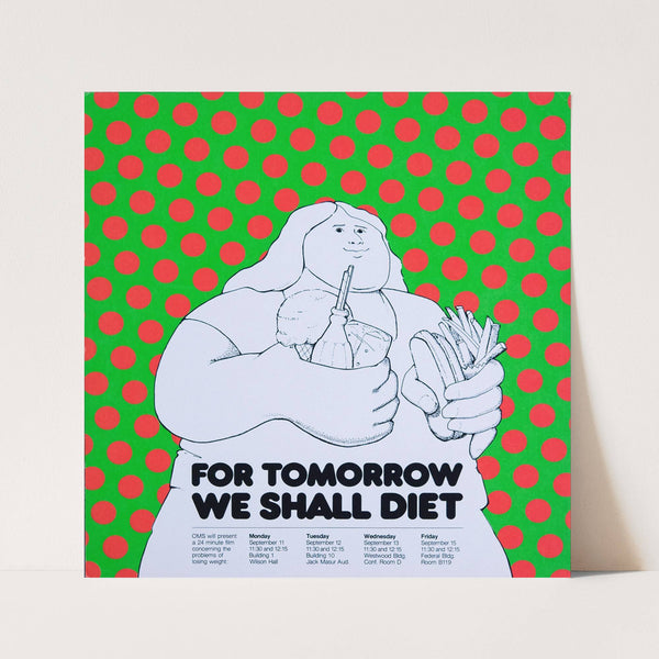 For tomorrow we shall diet by National Institutes of Health