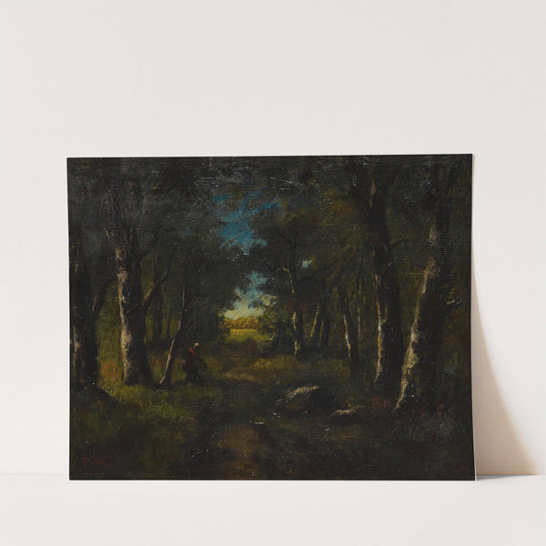 Foraging in the Forest by Narcisse-Virgile Diaz de La Peña