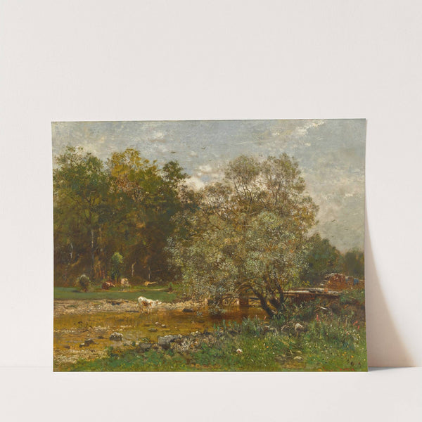 Ford over a River by Eugen Jettel