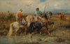 Fording A Stream