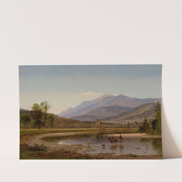 Fording the Stream (Franconia Mountains, New Hampshire) by Samuel Lancaster Gerry