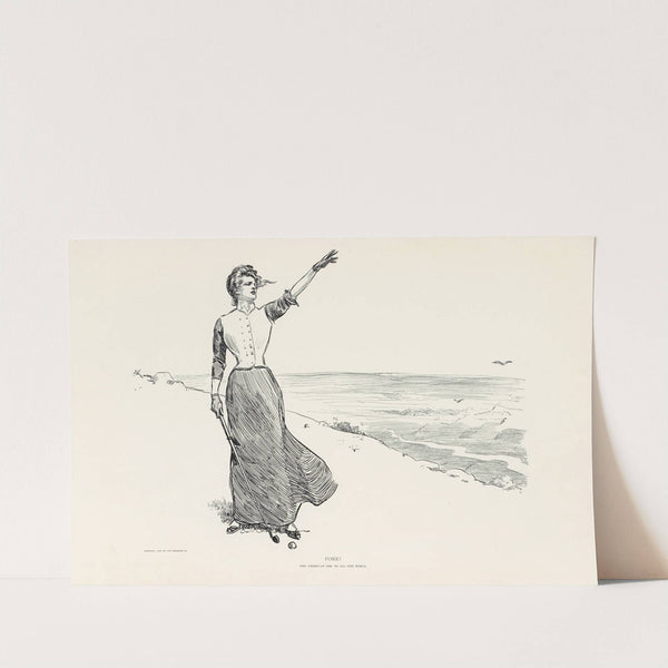 Fore! (1900) by Charles Dana Gibson