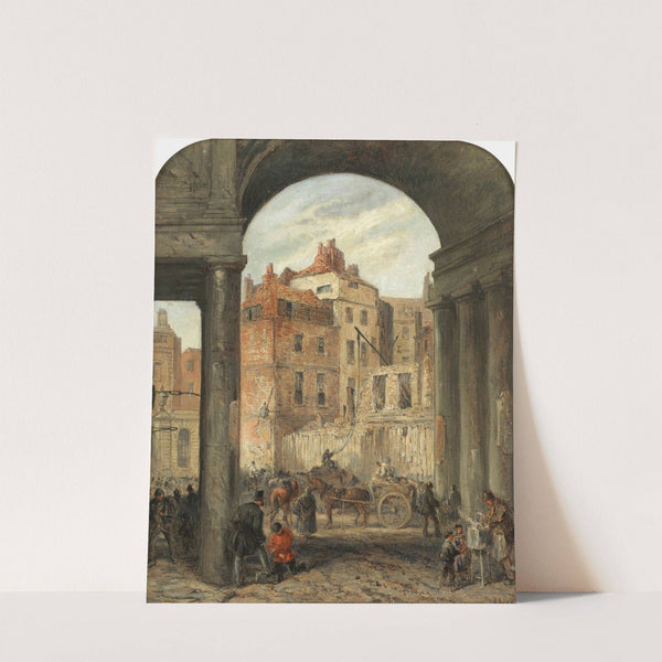 Foregate Strand, Entrance to Boswell Court by Robert Thomas Landells