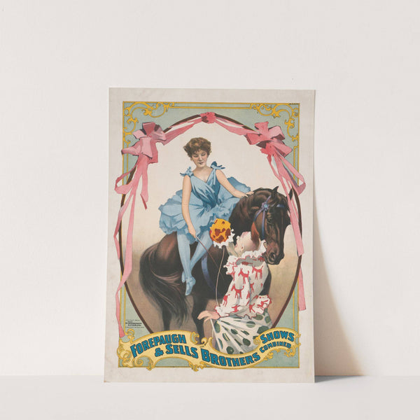 Forepaugh & Sells Brothers shows combined… (1899) by Strobridge & Co. Lith.