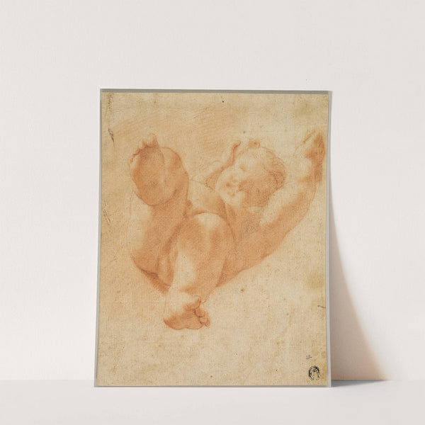 Foreshortened Putto by After Correggio