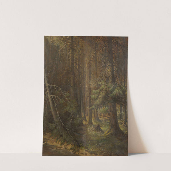 Forest (between 1855 and 1858) by Julie Wilhelmine Hagen-Schwarz