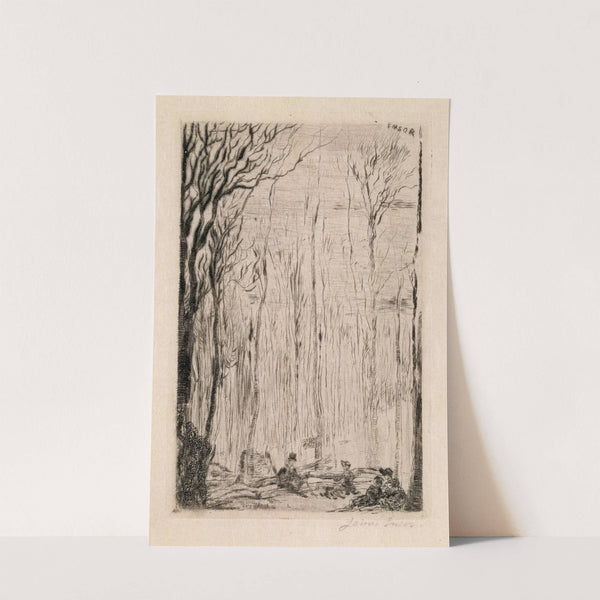 Forest at Groenendael by James Ensor